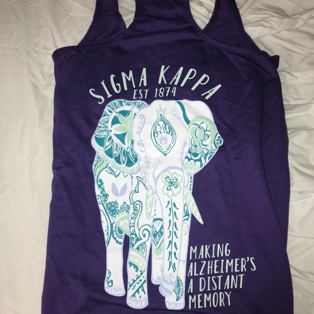 Sigma Kappa Alzheimer’s Tank Top